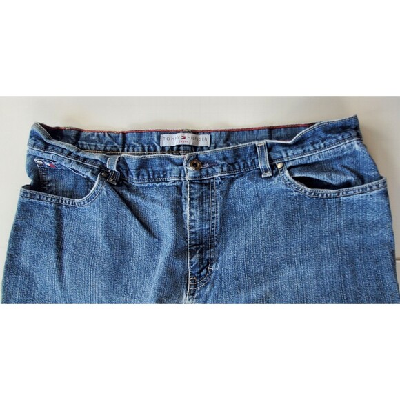 Tommy Hilfiger Jeans Women's Sz 16 KTY-KTY Blue Denim L/33 Med Wash Y2K 2000s - Picture 3 of 15